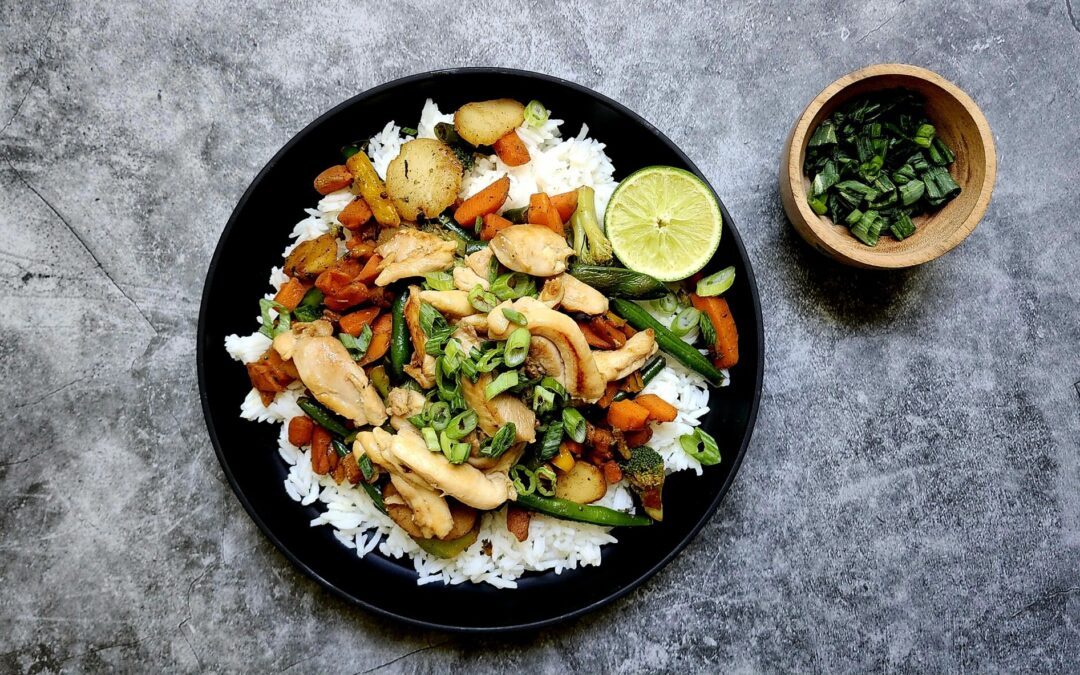 Zesty Chicken Lemongrass Stir-Fry Delight