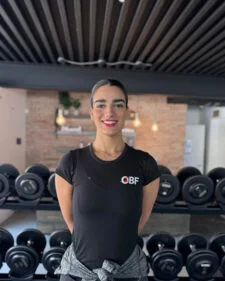 Esraa Nissan, coach and nutrition specialist at OBF Gyms Toronto